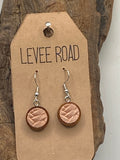 Petite wood dangles