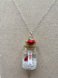 Jar of hearts necklaces